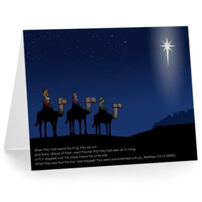 Catholic Kids Christmas Cards