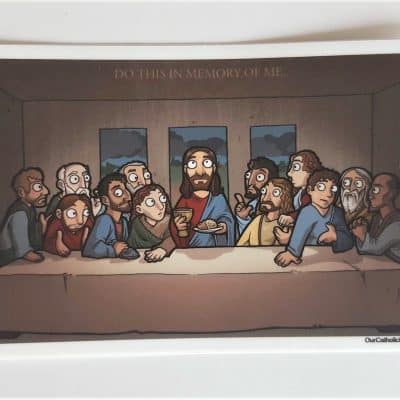 Last Supper Sticker